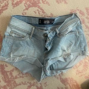 Two Pairs of Hollister Short Shorts